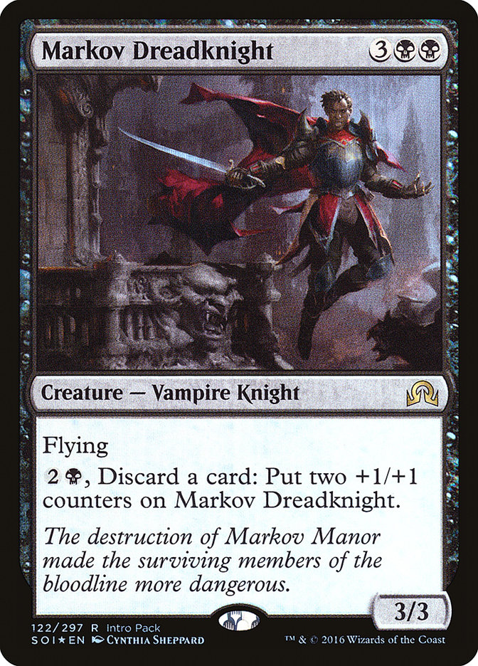 Markov Dreadknight (Intro Pack) [Shadows over Innistrad Promos] | Rock City Comics