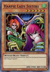 Harpie Lady Sisters (Purple) [LDS2-EN065] Ultra Rare | Rock City Comics