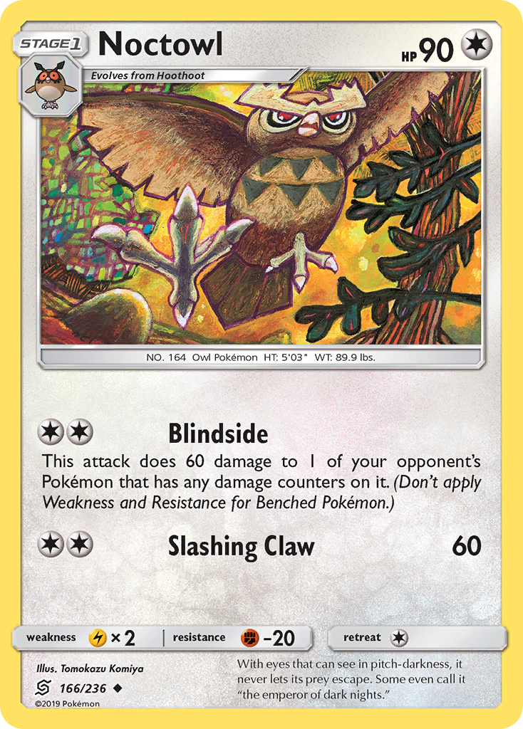 Noctowl (166/236) [Sun & Moon: Unified Minds] | Rock City Comics