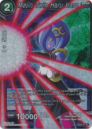 Majin Twin Haru Haru (Foil) (EX02-07) [Dark Demon's Villains] | Rock City Comics