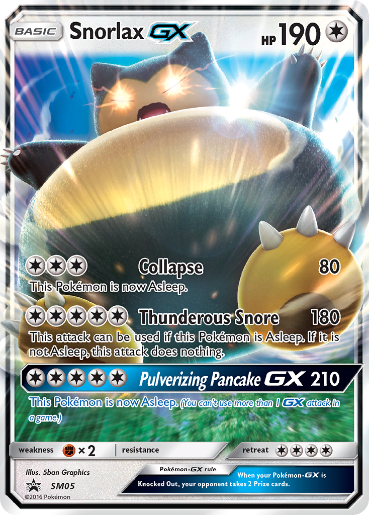 Snorlax GX (SM05) [Sun & Moon: Black Star Promos] | Rock City Comics