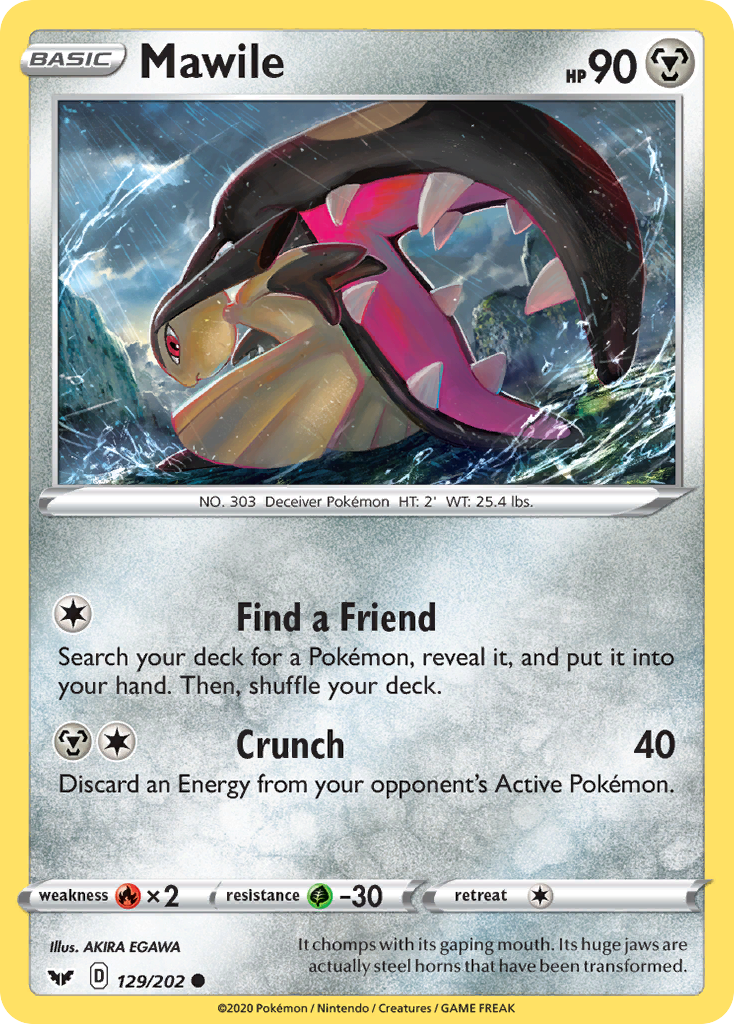 Mawile (129/202) [Sword & Shield: Base Set] | Rock City Comics