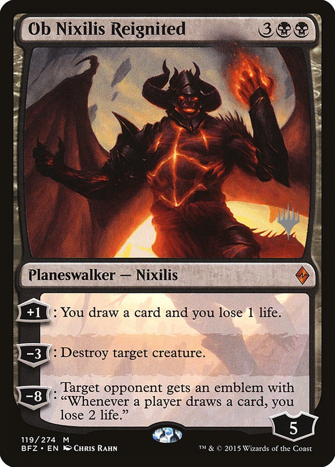 Ob Nixilis Reignited (Promo Pack) [Battle for Zendikar Promos] | Rock City Comics