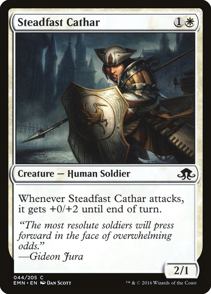 Steadfast Cathar [Eldritch Moon] | Rock City Comics