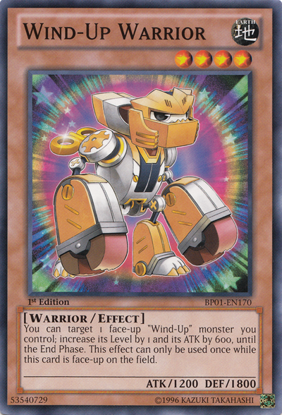 Wind-Up Warrior [BP01-EN170] Common | Rock City Comics