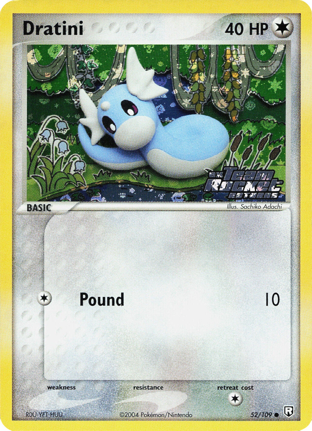 Dratini (52/109) (Stamped) [EX: Team Rocket Returns] | Rock City Comics