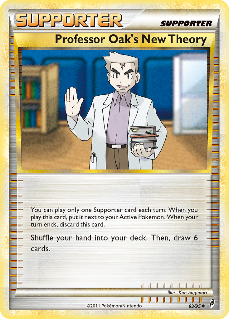 Professor Oak's New Theory (83/95) [HeartGold & SoulSilver: Call of Legends] | Rock City Comics