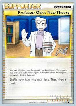 Professor Oak's New Theory (101/123) (Reshiphlosion - Christopher Kan) [World Championships 2011] | Rock City Comics