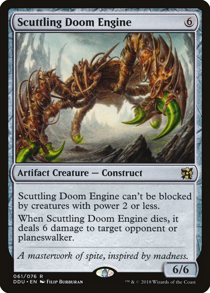 Scuttling Doom Engine [Duel Decks: Elves vs. Inventors] | Rock City Comics