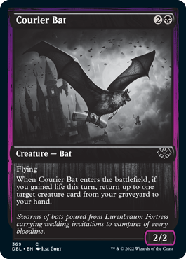 Courier Bat [Innistrad: Double Feature] | Rock City Comics