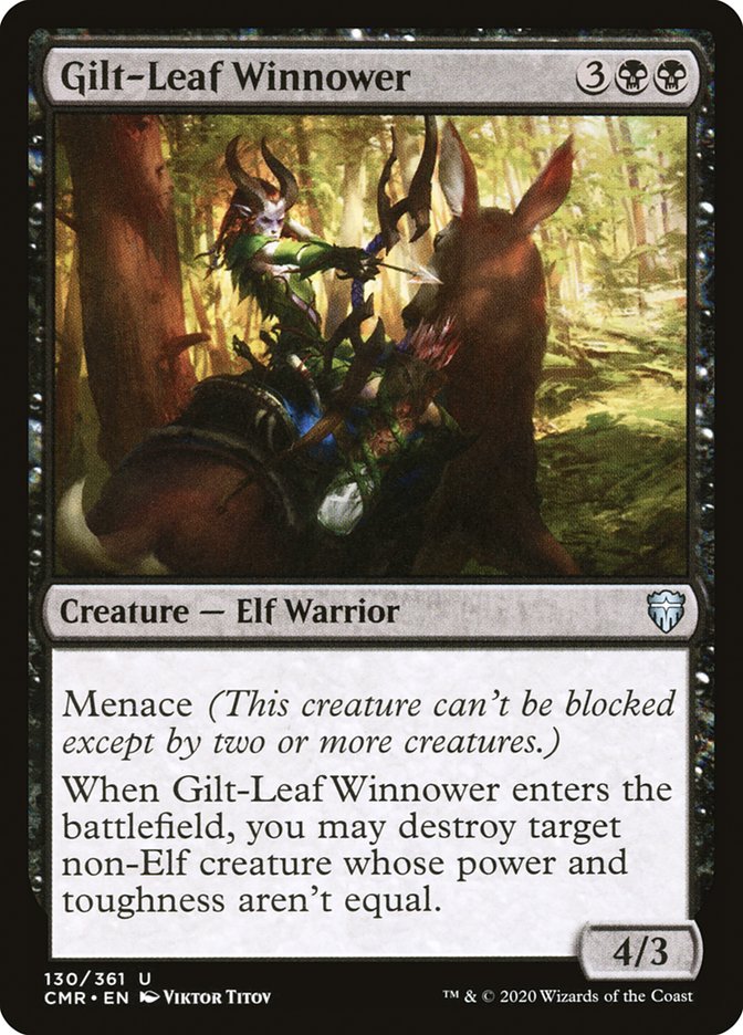 Gilt-Leaf Winnower [Commander Legends] | Rock City Comics