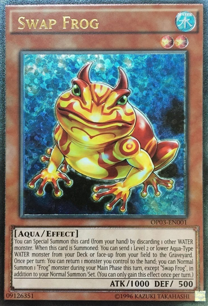 Swap Frog [OP03-EN001] Ultimate Rare | Rock City Comics