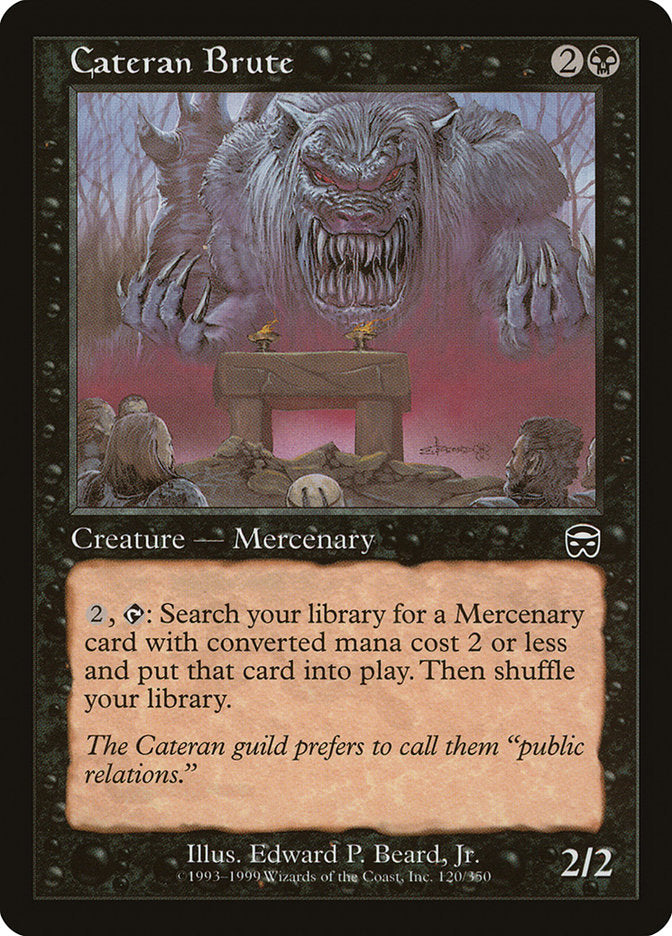 Cateran Brute [Mercadian Masques] | Rock City Comics