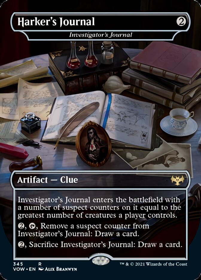 Investigator's Journal - Harker's Journal [Innistrad: Crimson Vow] | Rock City Comics