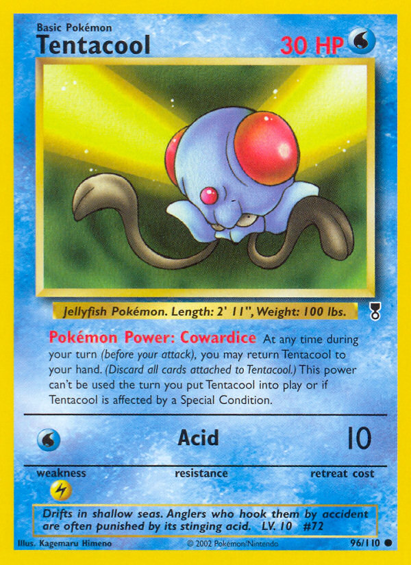 Tentacool (96/110) [Legendary Collection] | Rock City Comics