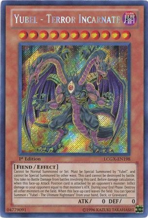 Yubel - Terror Incarnate [LCGX-EN198] Secret Rare | Rock City Comics