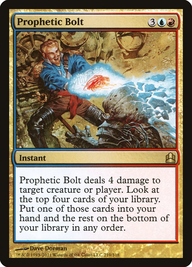 Prophetic Bolt [Commander 2011] | Rock City Comics