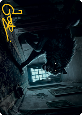 Primal Adversary Art Card (Gold-Stamped Signature) [Innistrad: Midnight Hunt Art Series] | Rock City Comics