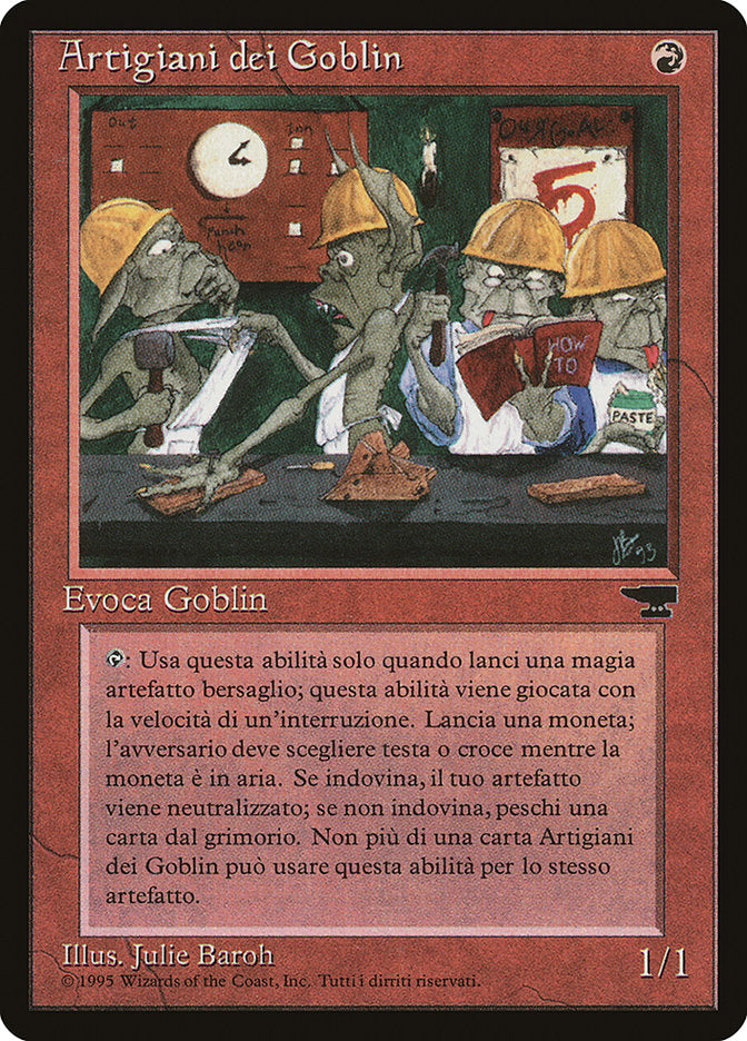 Goblin Artisans (Italian) - "Artigiani dei Goblin" [Rinascimento] | Rock City Comics