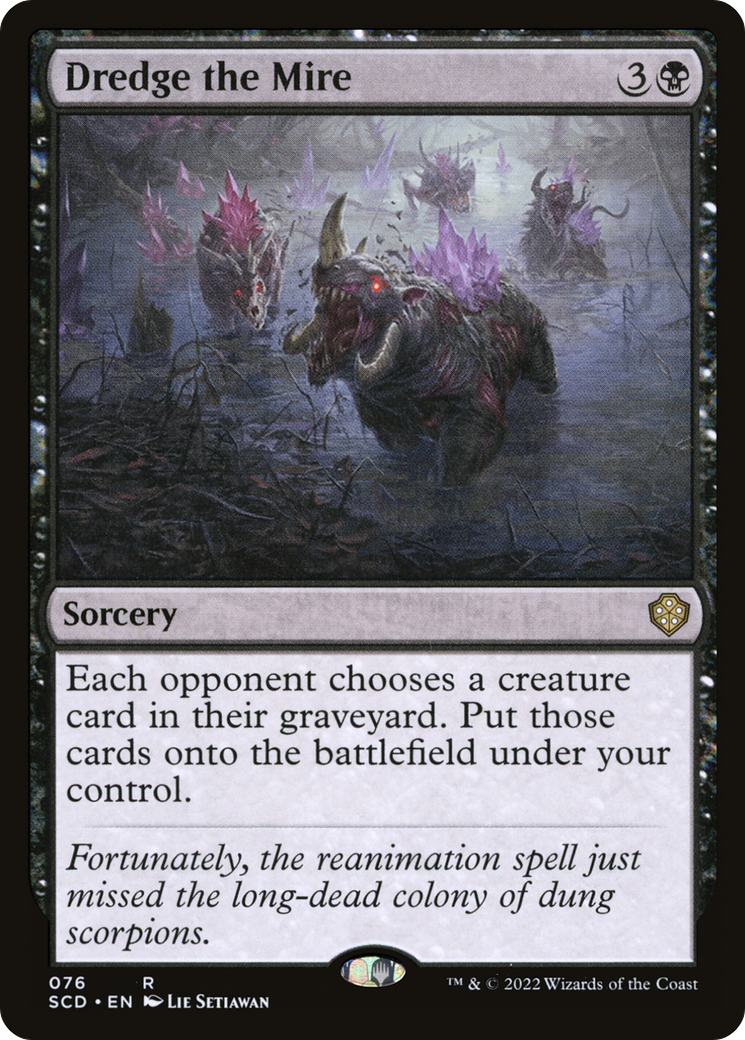 Dredge the Mire [Starter Commander Decks] | Rock City Comics