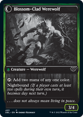 Weaver of Blossoms // Blossom-Clad Werewolf [Innistrad: Double Feature] | Rock City Comics