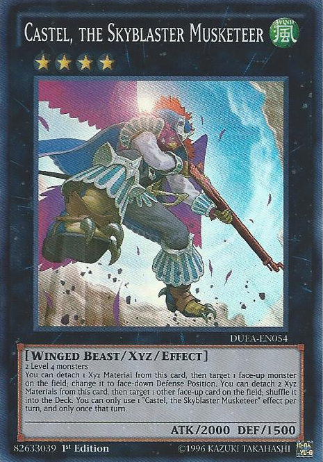 Castel, the Skyblaster Musketeer [DUEA-EN054] Super Rare | Rock City Comics