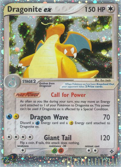 Dragonite ex (90/97) [EX: Dragon] | Rock City Comics