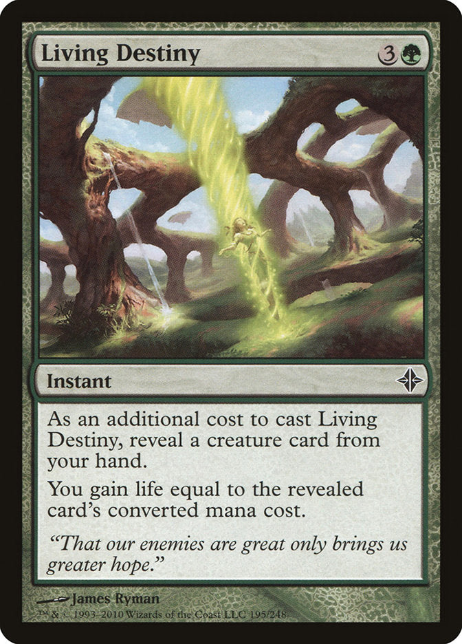 Living Destiny [Rise of the Eldrazi] | Rock City Comics
