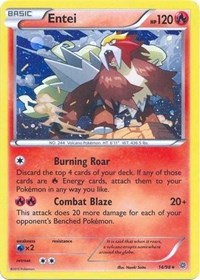 Entei (14/98) (Cosmos Holo) (Blister Exclusive) [XY: Ancient Origins] | Rock City Comics