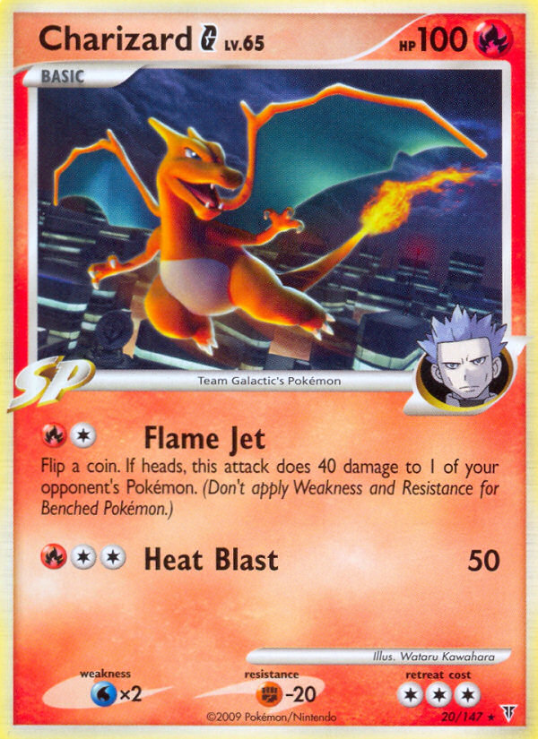 Charizard G (20/147) [Platinum: Supreme Victors] | Rock City Comics