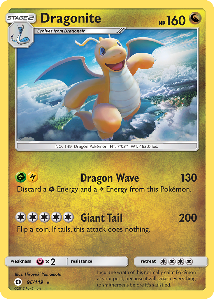 Dragonite (96/149) [Sun & Moon: Base Set] | Rock City Comics