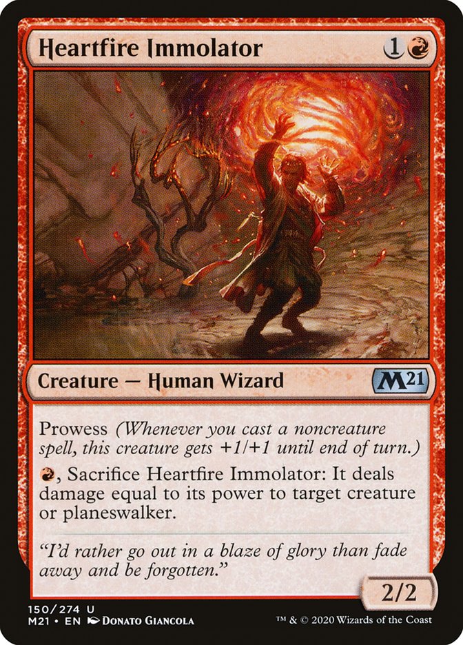 Heartfire Immolator [Core Set 2021] | Rock City Comics