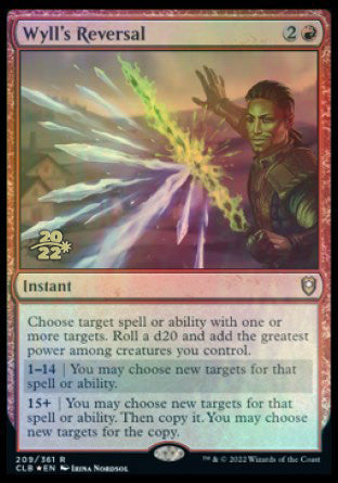 Wyll's Reversal [Commander Legends: Battle for Baldur's Gate Prerelease Promos] | Rock City Comics