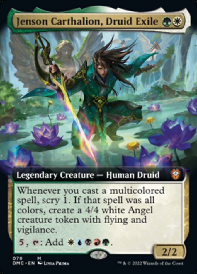 Jenson Carthalion, Druid Exile (Extended) [Dominaria United Commander] | Rock City Comics