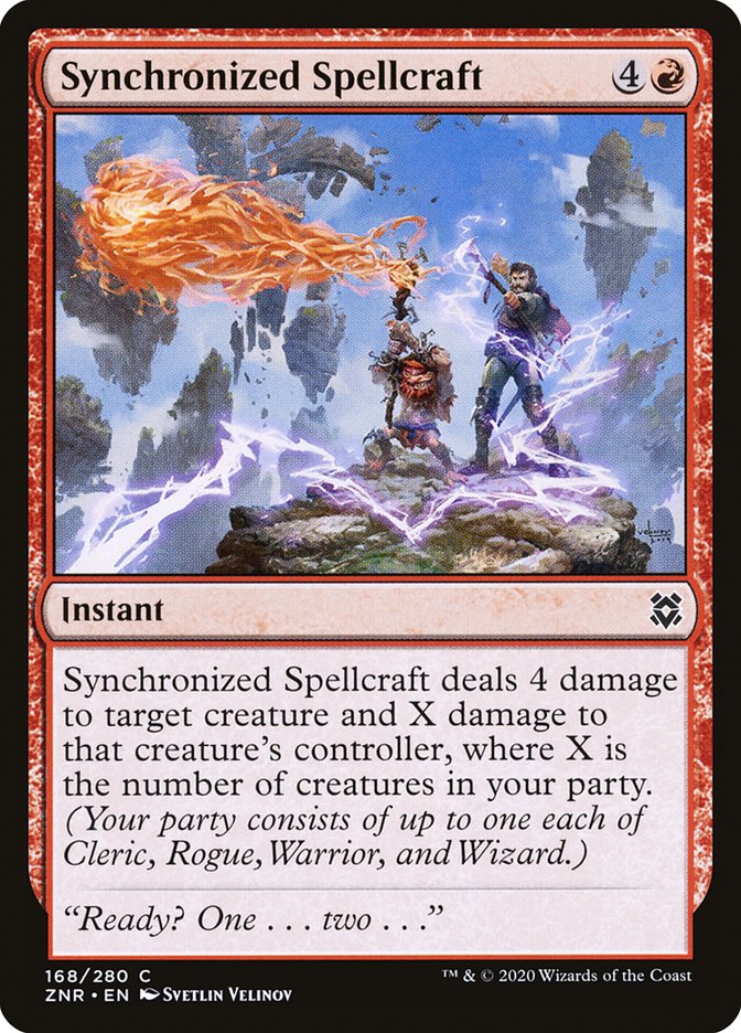 Synchronized Spellcraft [Zendikar Rising] | Rock City Comics