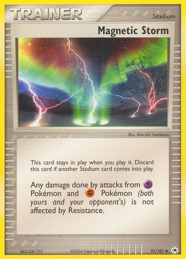 Magnetic Storm (91/101) [EX: Hidden Legends] | Rock City Comics