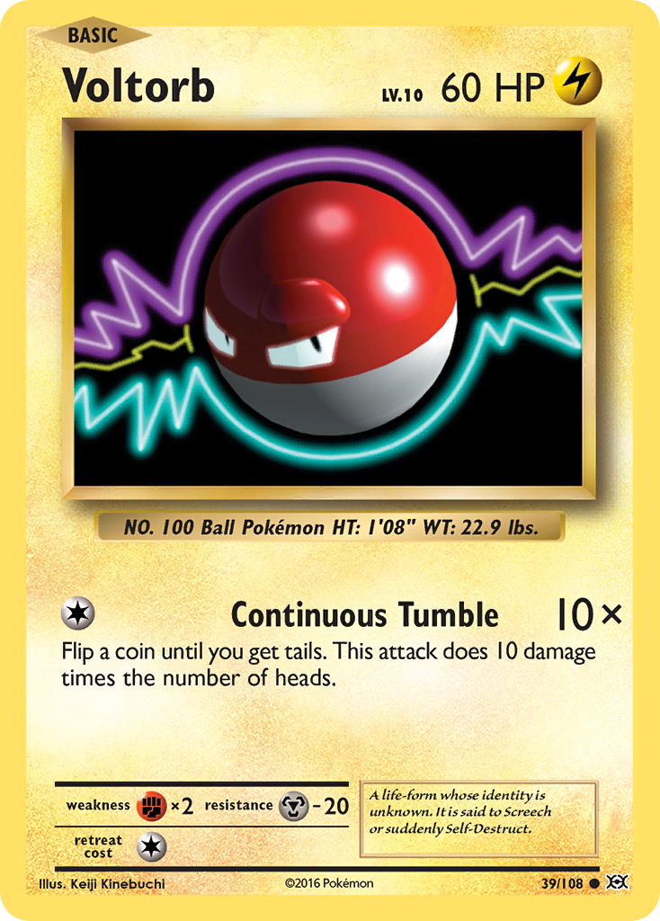 Voltorb (39/108) [XY: Evolutions] | Rock City Comics