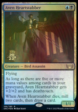 Aven Heartstabber [Streets of New Capenna Prerelease Promos] | Rock City Comics