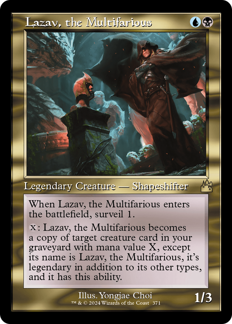 Lazav, the Multifarious (Retro Frame) [Ravnica Remastered] | Rock City Comics