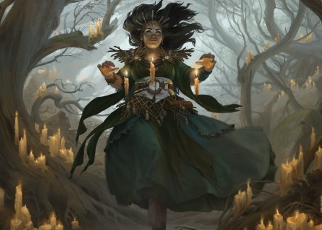 Candlegrove Witch 1 Art Card [Innistrad: Midnight Hunt Art Series] | Rock City Comics