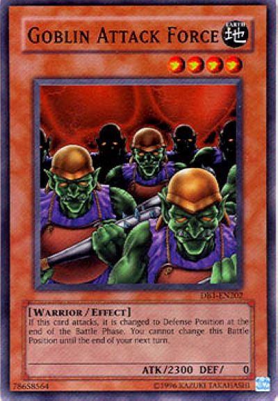 Goblin Attack Force [DB1-EN202] Super Rare | Rock City Comics