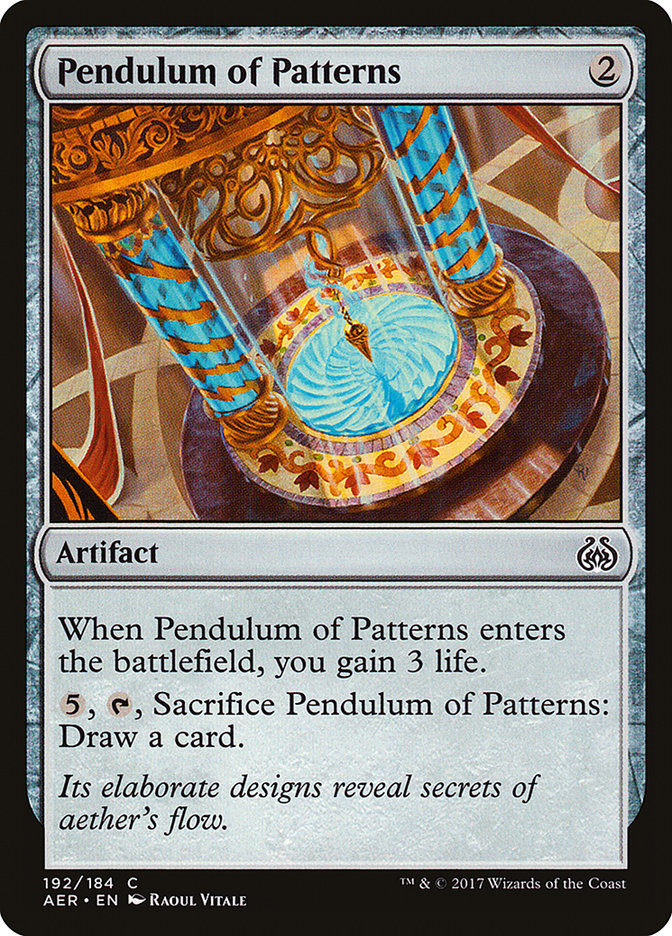 Pendulum of Patterns [Aether Revolt] | Rock City Comics
