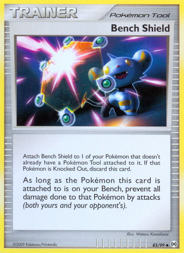 Bench Shield (83/99) [Platinum: Arceus] | Rock City Comics