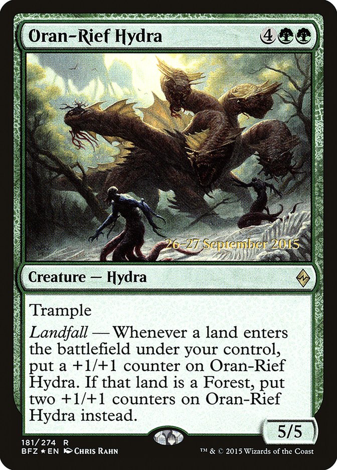 Oran-Rief Hydra  [Battle for Zendikar Prerelease Promos] | Rock City Comics