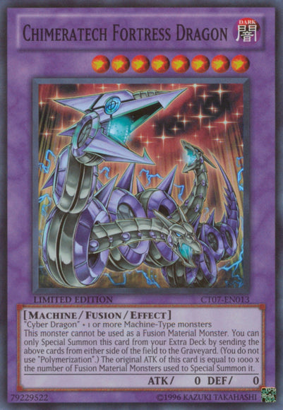 Chimeratech Fortress Dragon [CT07-EN013] Super Rare | Rock City Comics