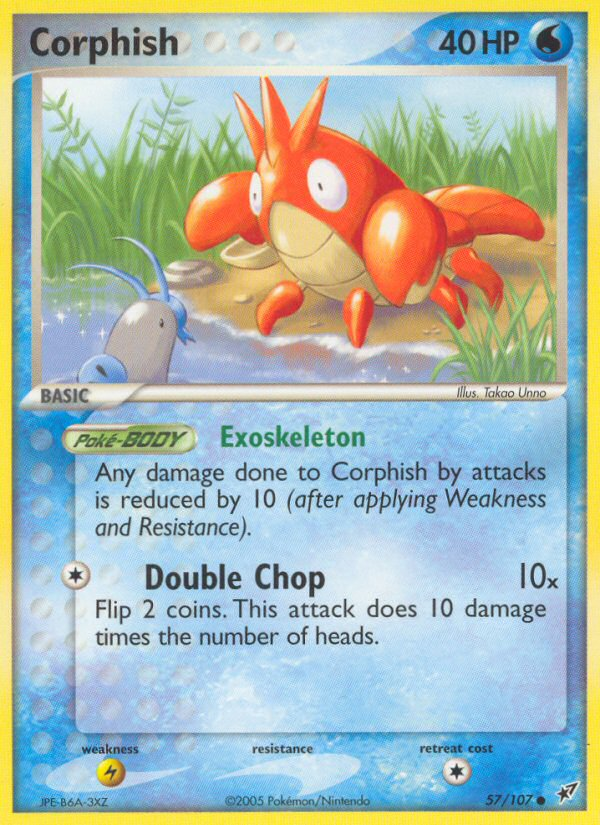 Corphish (57/107) [EX: Deoxys] | Rock City Comics