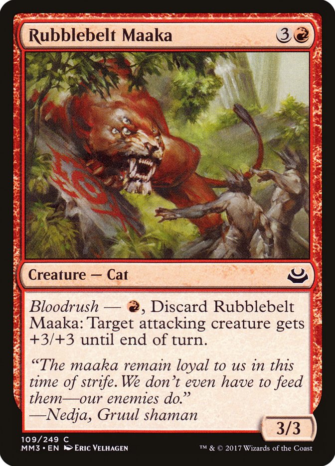 Rubblebelt Maaka [Modern Masters 2017] | Rock City Comics