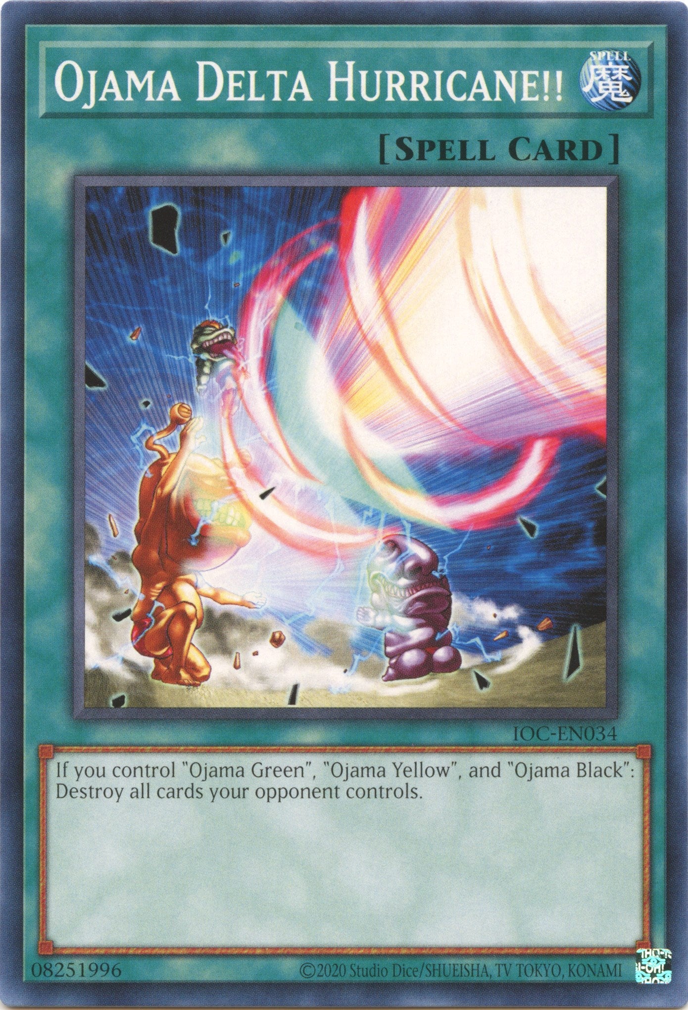 Ojama Delta Hurricane!! (25th Anniversary) [IOC-EN034] Common | Rock City Comics