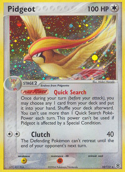 Pidgeot (10/112) [EX: FireRed & LeafGreen] | Rock City Comics