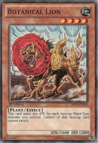 Botanical Lion [BP01-EN145] Starfoil Rare | Rock City Comics